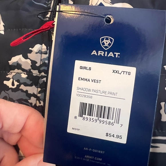 Ariat | Horse Print | Emma Vest - Picture 3 of 5